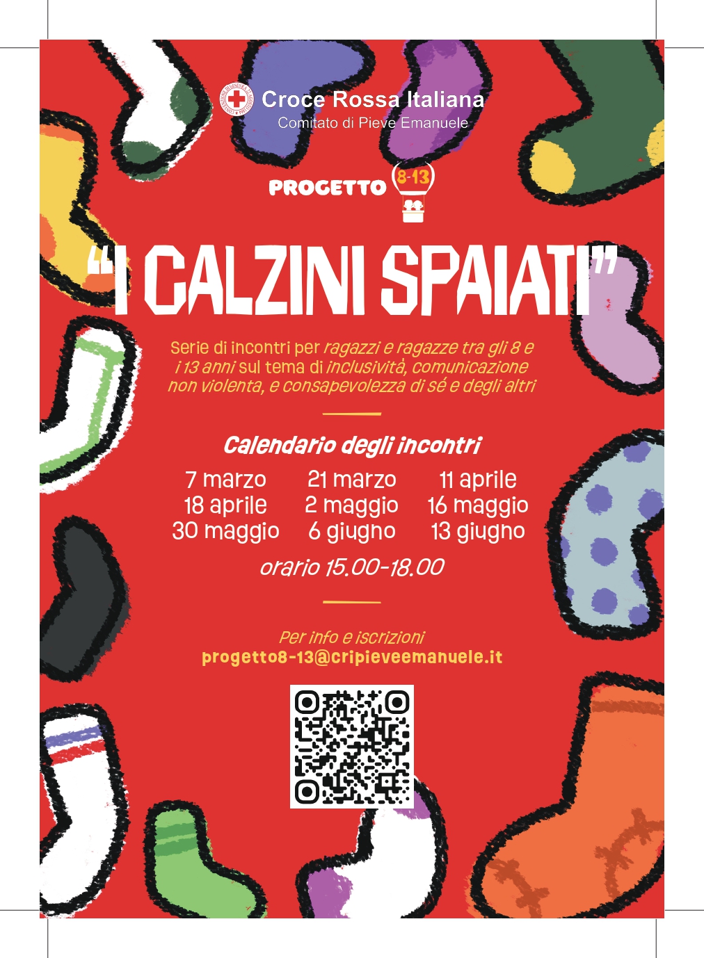 Progetto Corce Rossa Italiana - I calzini spaiati